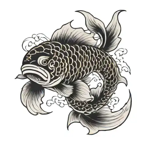Japanese Koi Fish