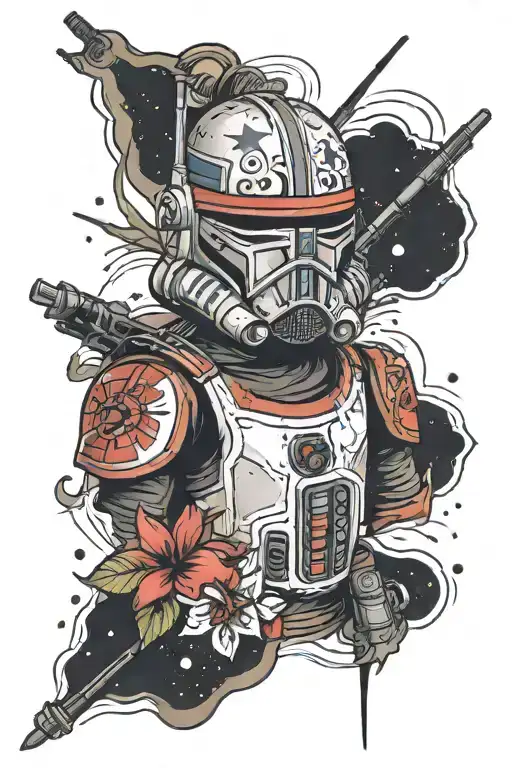 Star Wars Tattoo Design