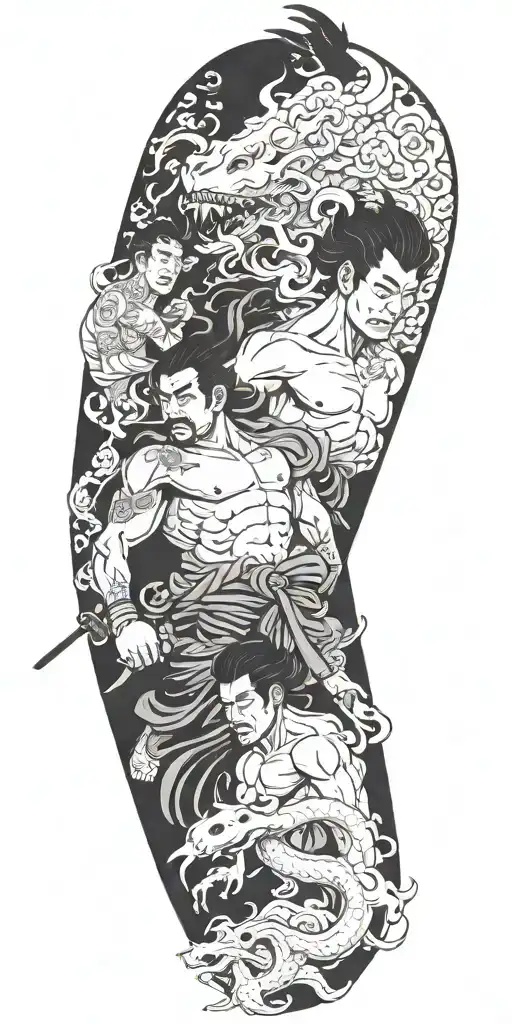 Greek Mythology Gods Battling