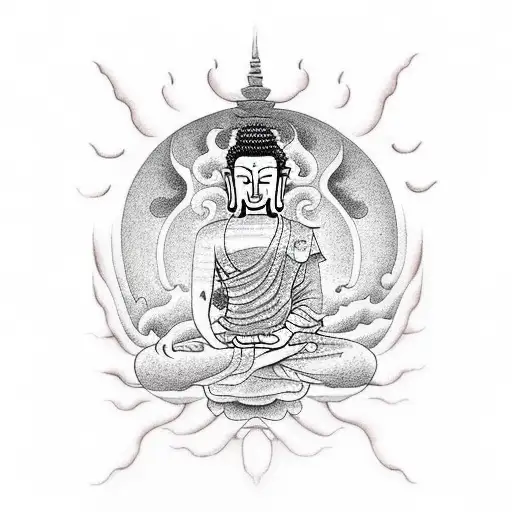 Half Buddha Half Uni Demon