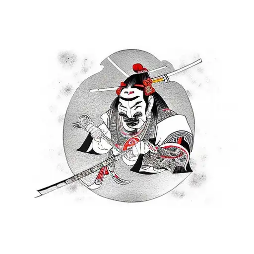 Japanese With Samurai