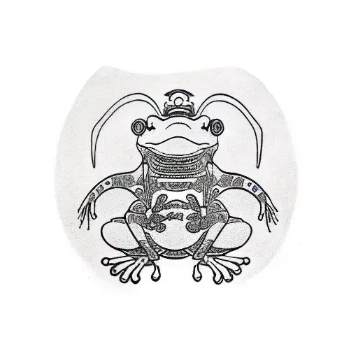 Samurai Frog
