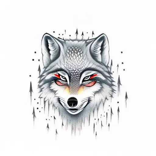 Forest Death Woman 2 Baby Wolfs