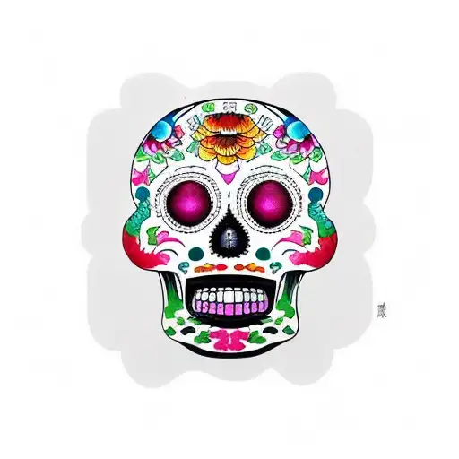 Mexican Calavera Chinese Endure