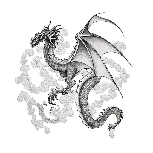 Dragon Full Sleeve Leg