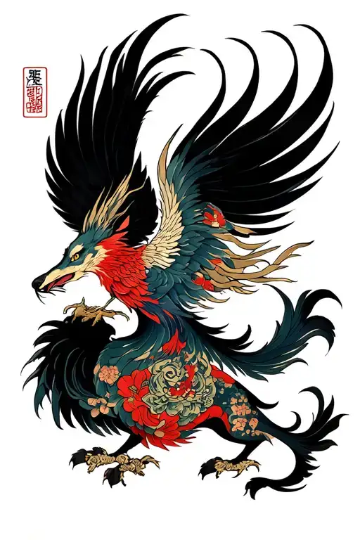 Phoenix And Hell Hound