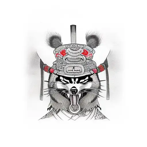 Raccon Samurai