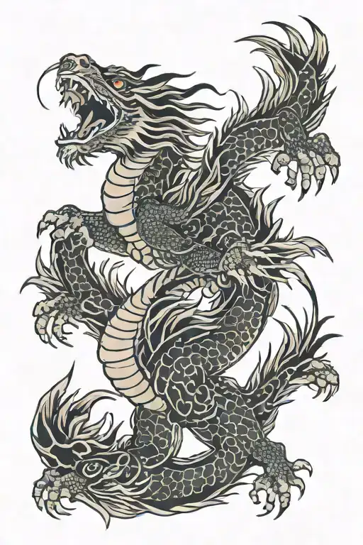 Dragon Tiger Turtle Phoenix