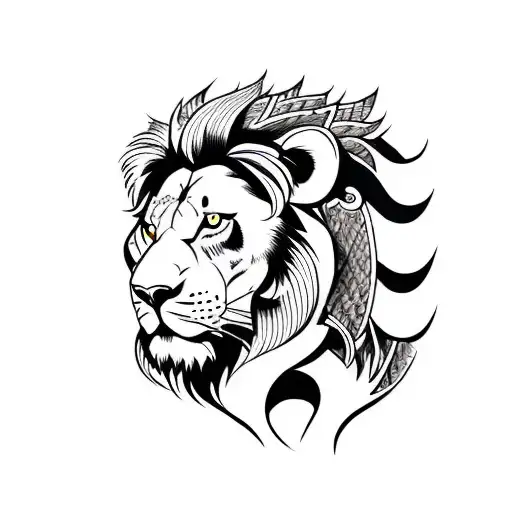 Super Hero Dad Advocates Lion