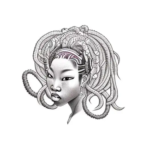 Black Woman With Locs