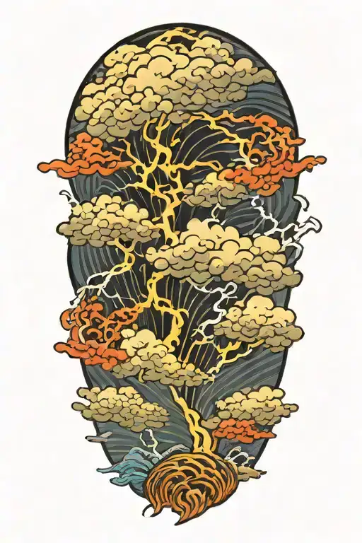 Lightning Storm Clouds