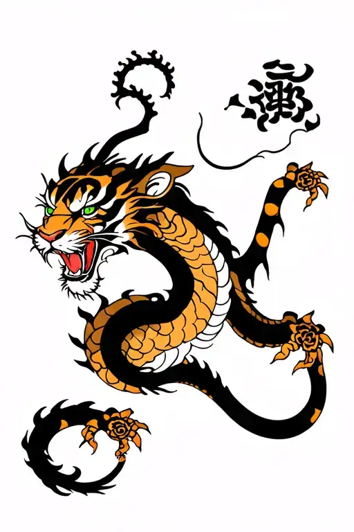 Dragon And Tiger