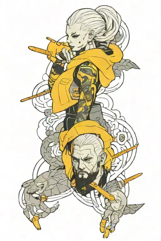 Cyberpunk 2077 Characters Mash