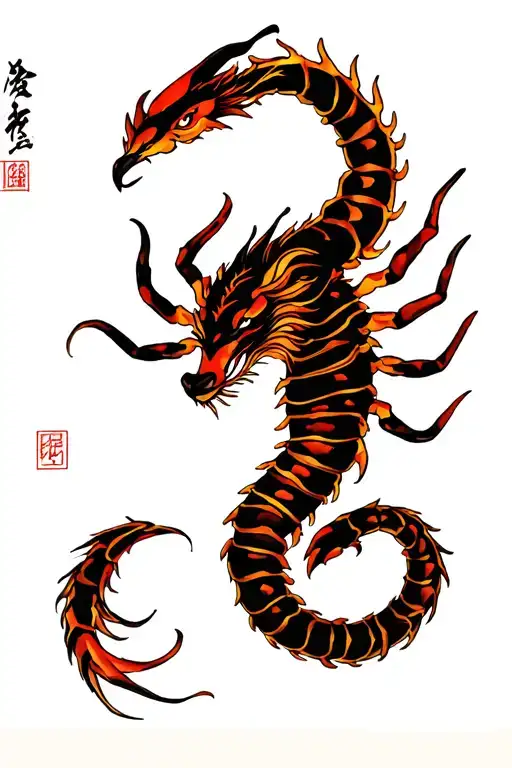 Capricon With Scorpio