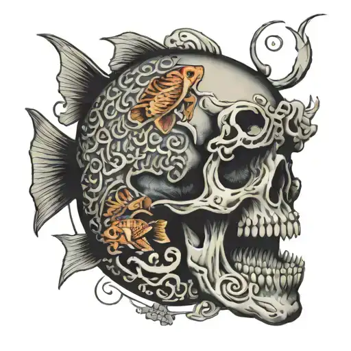 Fish Ans Skull