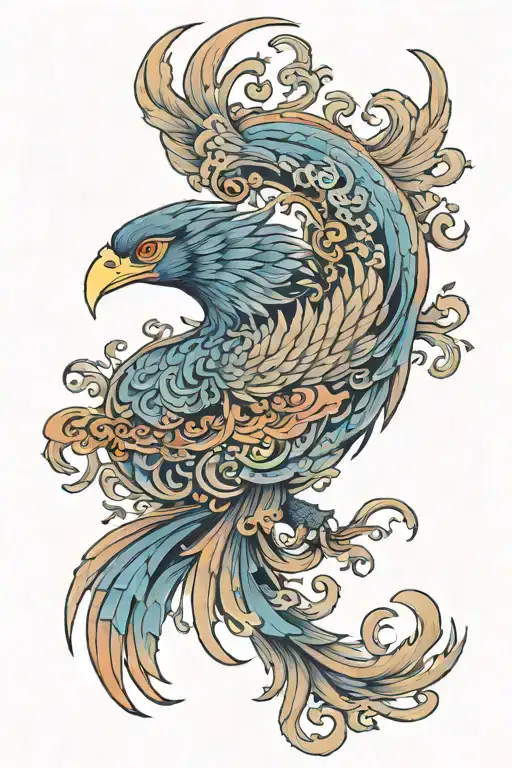 Sleeve Phoenix Color