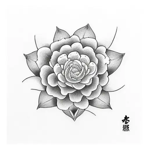 Key With Lily Flower