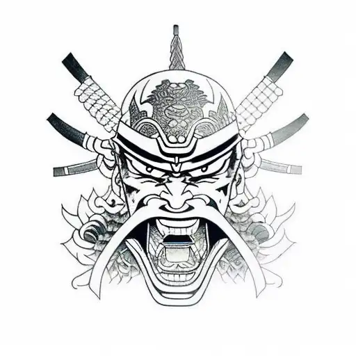 Evil Samurai Mask