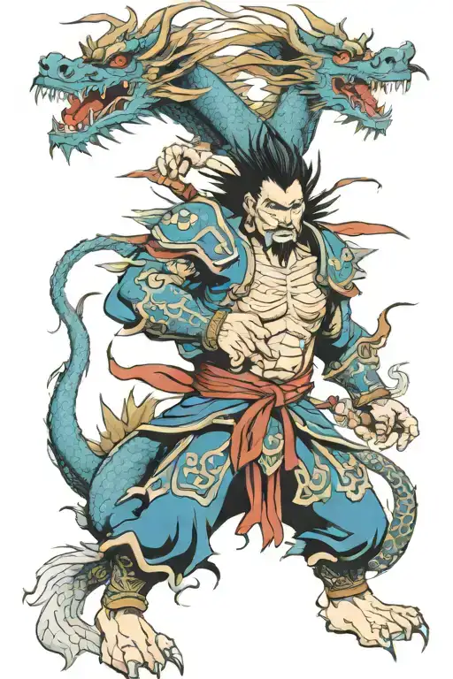 Blue Dragon Warrior