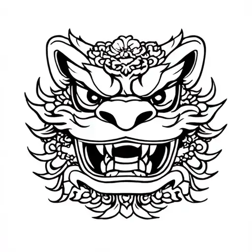 Foo Dog Face