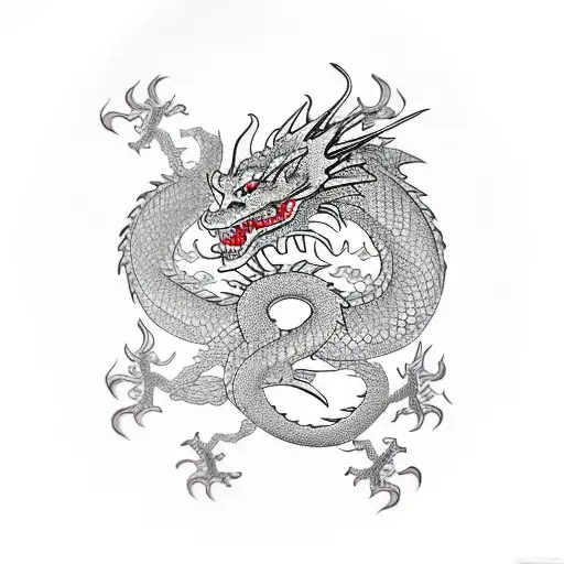 Dragon With Gboyz