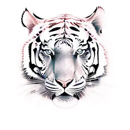 Powerful Nurturing Warrior Woman Riding Tiger