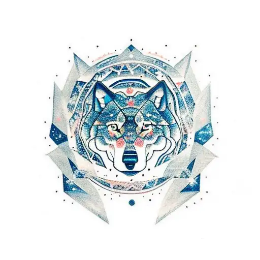 Constellation Full Body Wolf