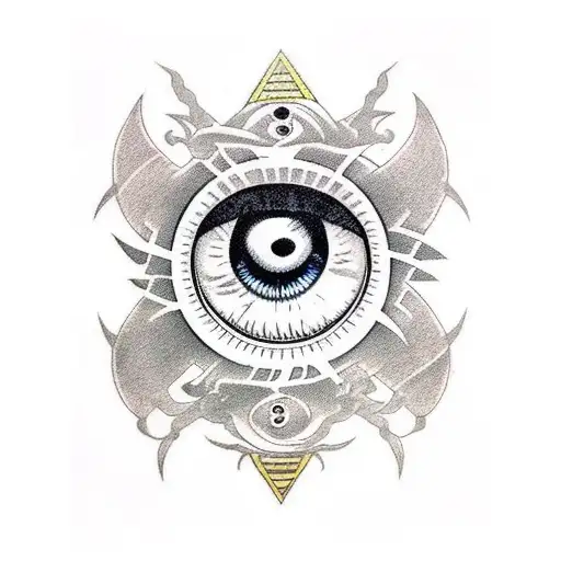 Demonic Eye Egyptian