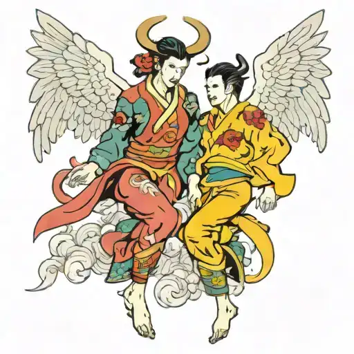 Angel And Demon Brother