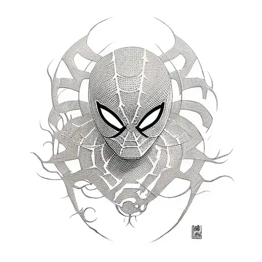 Marvel Comic Symbiote Spider-man