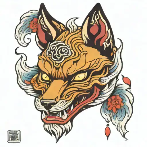 Fox Yokai Mask