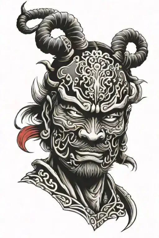 Bushido Warrior Mask