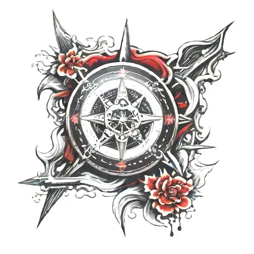 Samurai Blood Compass