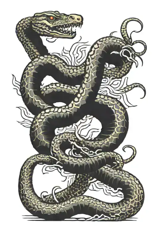 Centipedes Eat A Snake From The Inside