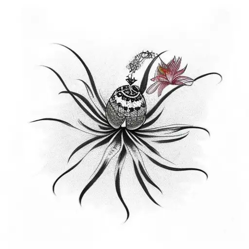 Spider Lilly And Geisha