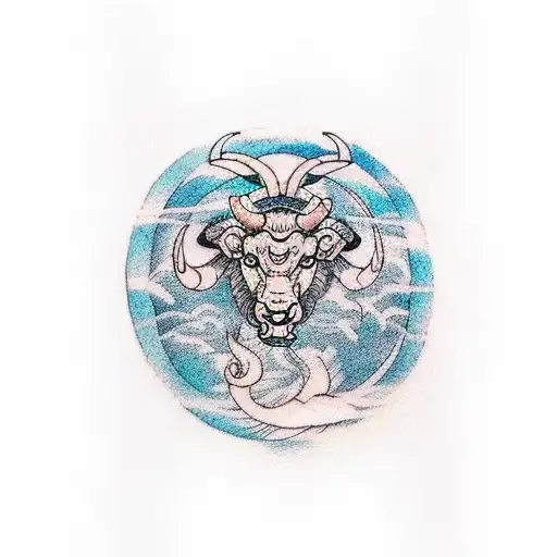 Un Signo Tauro Al Lado De Un Signo Aries