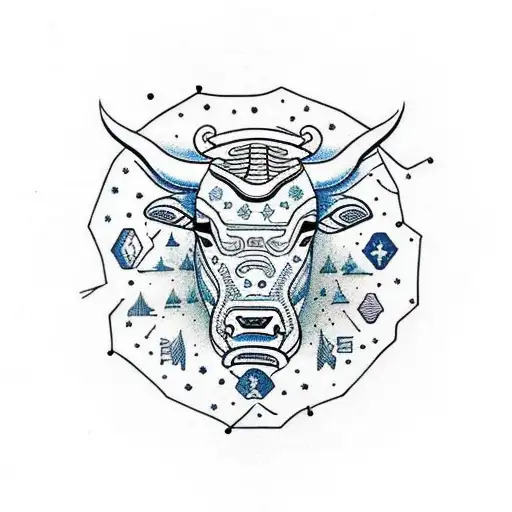 The Bull Constellation For A Zodiac