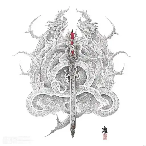 Thranduil's Serpent Sword