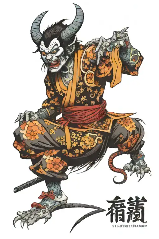 Japanese Demon That Seen By The Other Side Is A Girl