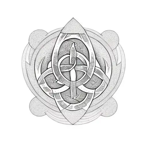 Tree Of Life Triquetra