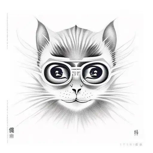 Fusion Cat Monkey Monk In Space