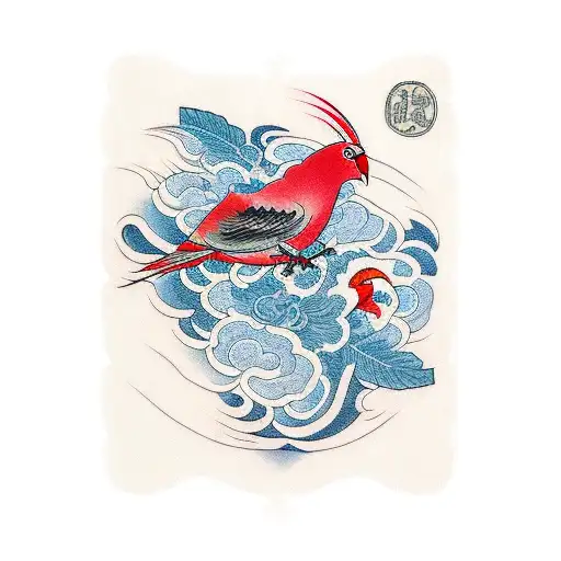 Bird With Background