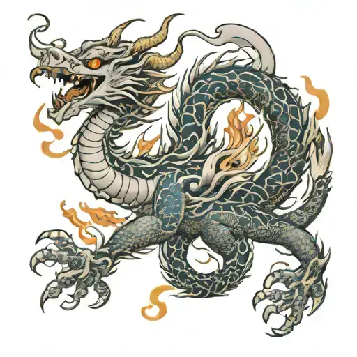 Dragon Breathing Fire