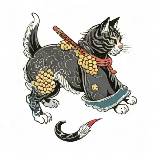 Samurai Cat