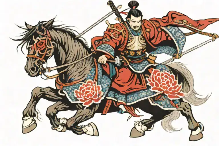 Japanese Samurai Warrior