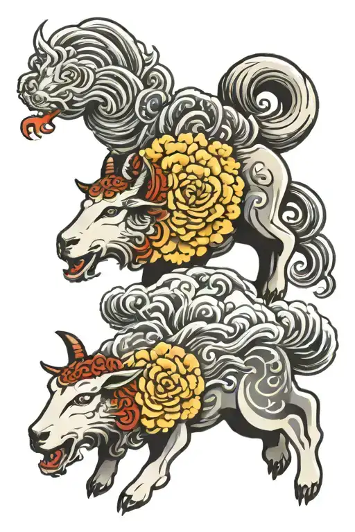 Sheep And Wolf