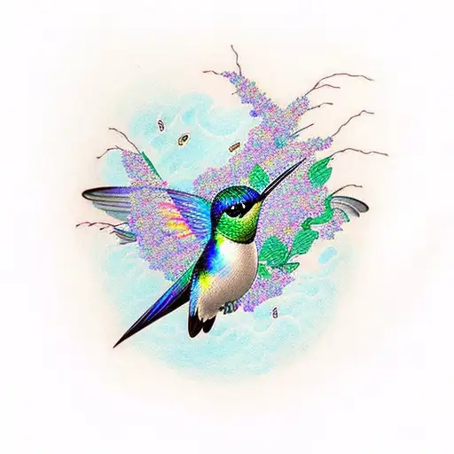 Semicolon Infinity Hummingbird