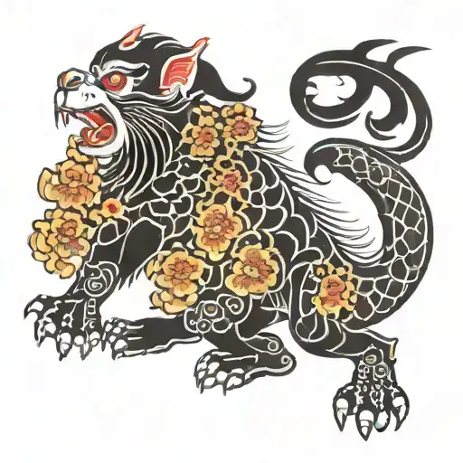 Ox Monkey Dog Dragon Wrapped