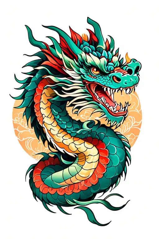 Japan Style Dragon
