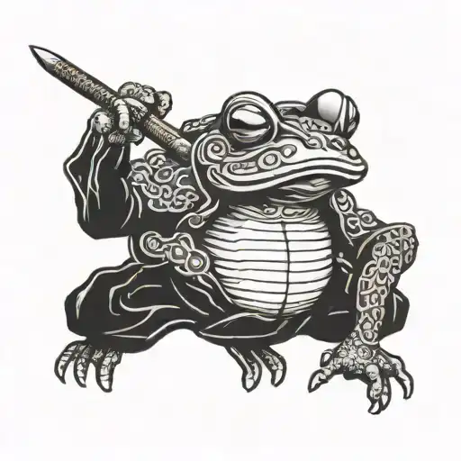 Samurai Frog